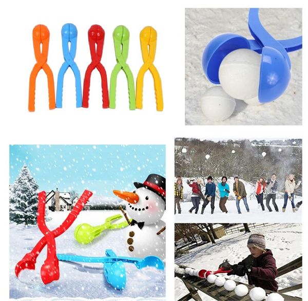 Hiver neige boule fabricant sable moule outil enfants jouet léger Compact boule de neige combat Sports de plein air jeu enfant jouets