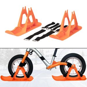 Snow Snow Sled Bike Ski Sledding Ski Skiing Sports Toboggan blanc 231227