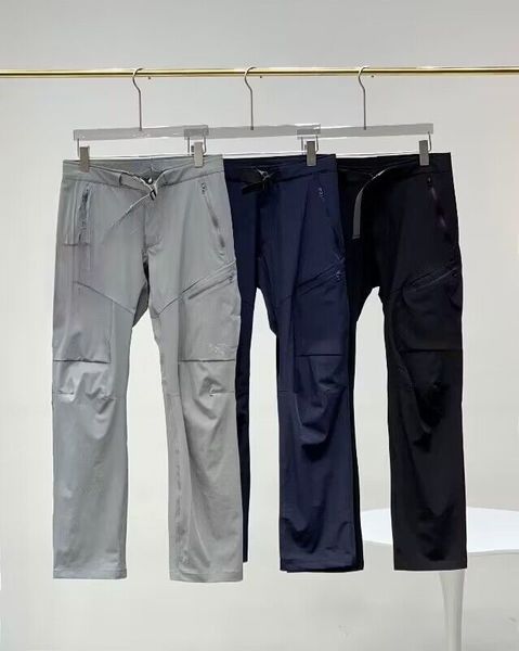 Hiver doux polaire Cargo pantalon hommes en plein air randonnée Camping pantalons longs mâle automne décontracté épais chaud imperméable pantalon Arc