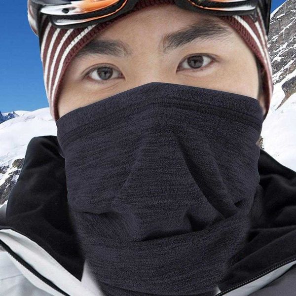 Sports d'hiver cou col chaud épaissir doux visage écharpe masque cou guêtre couverture hiver ski en plein air cyclisme Camping Y1020