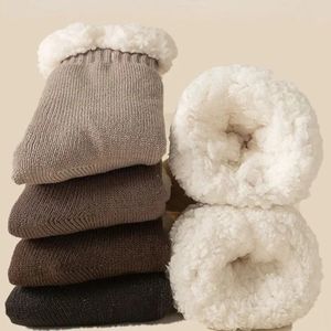 Winter super dikkere warme sokken wol mannelijke mannen vrouwen sokken vaste sokken wollen sokken tegen koude Terry 231221