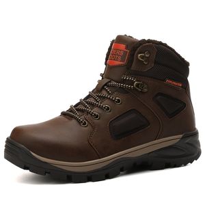 Winter tactische militaire laarzen mannen leren leger jagen houd warme bont enkel laarzen buiten mode werk casual schoenen mannen sneakers 201204