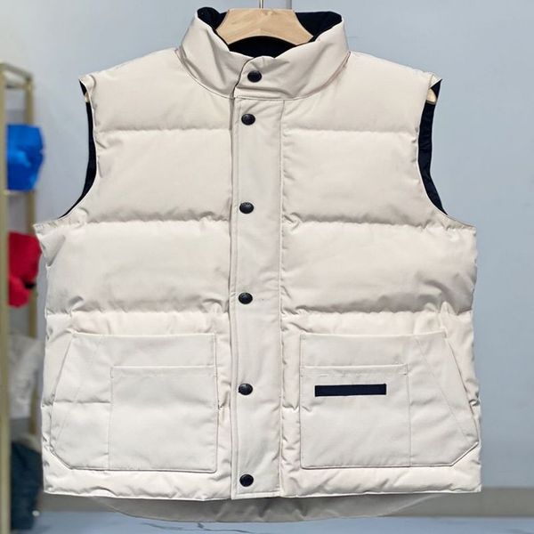 Gilets d'hiver épais pour hommes sans manches gilet de créateur vers le bas gilet nord design pour homme bodywarmer veste bouffante femme vêtements d'extérieur mode luxe de haute qualité