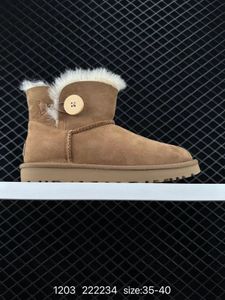 Winter snowboots met dikke zolen, middelhoge laarzen met platte bodem, modieuze damesschoenen