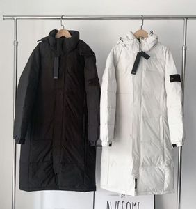 stonemen's donsjack designer jas lange jassen winter hoogwaardige jas merk herenjas geborduurd logo winter buitensportjas
