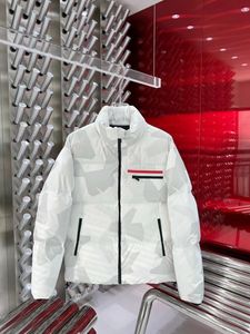 Winter top designer merk donsjack van hoge kwaliteit, knappe camouflage, warm houden, luxe verticale kraag ontwerp man donsjack