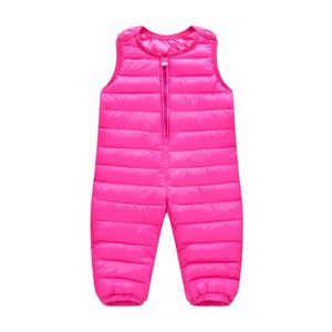 Winter warme babymeisjesbroek kinderen in de katoenen slabbuigbroek voor kinderen overalls peuter jongens broek waterdichte broek lj201203