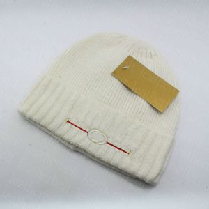 Casquettes de crâne chaudes d'hiver, bonnet en pur coton, respirant, doux au toucher, tricoté, pour femmes et hommes, chapeaux en laine avec lettres