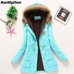 Winterwarming jas jas vrouwen vintage luxe oversized vaste kleur vaste kleur lambswool dikke gewatteerde jassen bovenkleding 220818