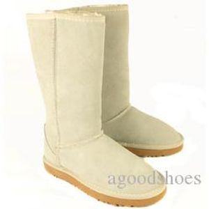 Winter Warm GGD GoSes Classic Australië Tall Laarzen Waterdichte Koeienhuid Lederen Snowboots Bailey Bowknot Warme Schoenen voor Vrouwen 15