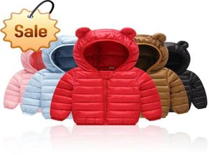 Winter Warme Jas Voor Jongens En Meisjes Herfst Kapmantels Baby Donsjacks Kinderen Bovenkleding Kinderkleding 15Y5813314