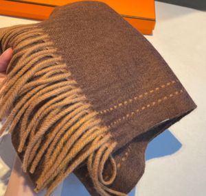 Invierno cálido largo suave chal de lana bufanda envolvente bufanda de lana bordada bufandas envuelve chal negro liso Unisex