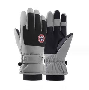 Gants de Ski chauds d'hiver en plein air pour hommes et femmes, mitaines de cyclisme, imperméables, écran tactile, Sport, équitation, coupe-vent, imperméables, antidérapants