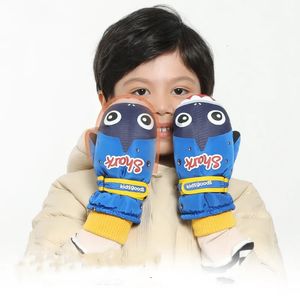 Gants de Ski de snowboard chauds d'hiver, mitaines de neige pour enfants, imperméables, respirants, pour filles et garçons, taille S-L 240118