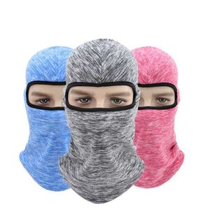 winter warm dik fleece skimasker outdoor fietsen bivakmuts sjaal hoeden grijs melange gezichtsbescherming maskers nieuwe winddichte halskap