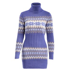 Winter Warm Women Trui Lange Mouw Zwart Blauw Schildpad Hals Sexy Tops Pullover Sweaters Size S-2XL