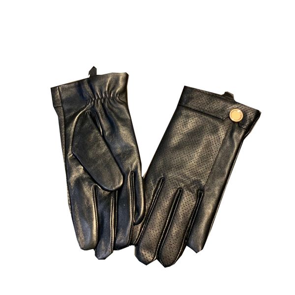 Gants chauffants d'hiver femmes cinq doigts gants polaire courte gant épaissi à la mode marque gants de protection Festival présent