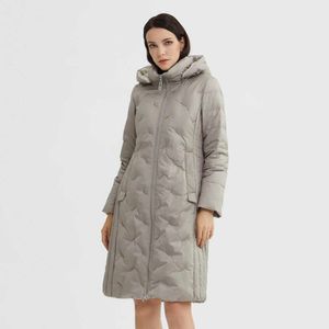 Veste d'hiver pour femme avec manteau chaud d'extérieur en duvet de canard