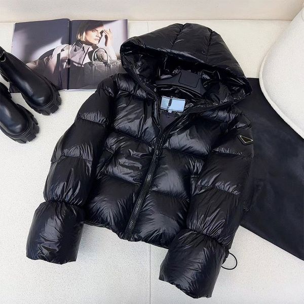 Hiver femmes doudoune Parkas vers le bas P manteau mode Jacke Designers Style tenue mince coupe-vent poche dame manteaux chauds S-L