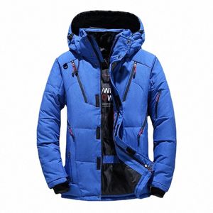 Vêtements d'hiver pour femmes et hommes Veste en duvet de canard blanc Épaissir Manteaux de neige chauds Femme et Homme Coupe-vent à capuche Down Parkas u8Wk #