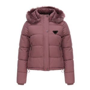 Chaquetas de invierno para mujer Diseñadores Abrigos de invierno Parka con capucha para mujer Carta con sombrero Cuello de piel engrosado para mayor calidez Chaqueta acolchada Chaqueta de invierno abrigo para parejas