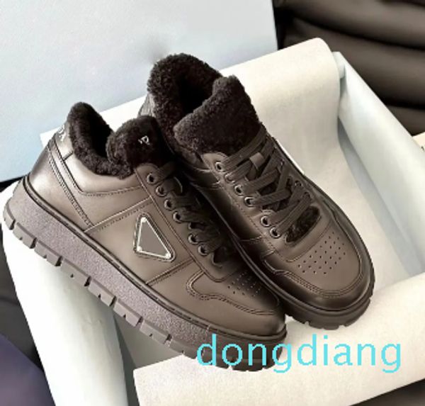 Hiver Femmes Sportif Downtown Baskets Chaussures Casual Nylon Doux Shearling Daim Baskets En Cuir Lady Gros Discount Skateboard Marche