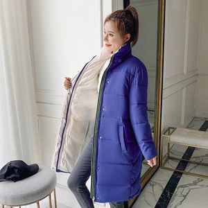 Hiver femmes X-Long parkas femme veste solide épais chaud amovible vestes à capuche manteau neige outwear parkas coupe-vent plus la taille 201201