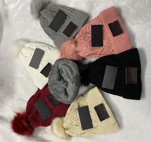 Winter Womens Designer Hat Mode Men Beanie Bonnet Dames Breien Caps Haar Ball Outdoor Sports Ski Hoeden