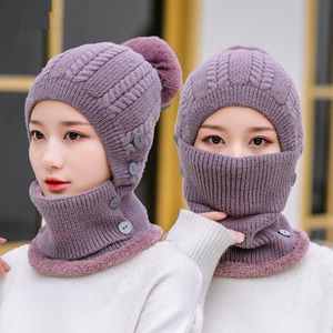 Winter Wol Knit Cap Rijden Warm Fluwelen Hoeden Damesmode Stijl Czapka Zimowa Damska Gorro Invierno Hombre