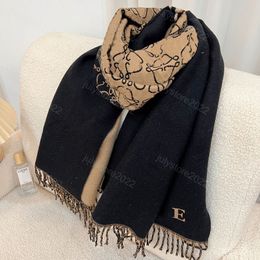 Winterwol sjaalontwerper Long Shawls vrouwen roze kasjmier sjaals kwastjes l sjaals zijde voor heren zacht aanraak warme wraps luxe beanie accessoires 180*65 cm