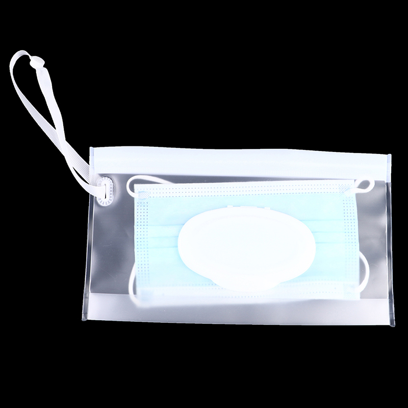 Dispensador de toallitas Portable Bolsa de limpieza húmeda Bolsa Reutilizable Toallitas para bebés Toallitas Toallitas Bag Packaging Accesorios para el hogar