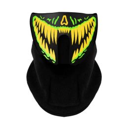 Fil Led Lumineux Clignotant Visage Masque Party s Light Up Dance Halloween Cos Pâques Rave Costume