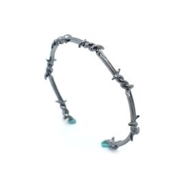 Fil mâle bracelet bracelet barbelé épines géométrique créatif hommes manchette Pulseras Bijoux Bijoux Bangle260L