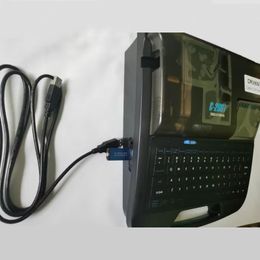 Draadmarkering Kabel-ID-printer U-schijf Importeren PC-verbinding Computer Elektronische graveermachine Pvc-buisafdruklabel