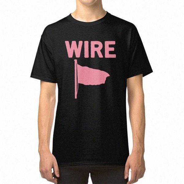 Camiseta con bandera rosa de alambre Banda de alambre Punk New Wave Sillas con bandera rosada Missing Change Becomes Us Vintage Badass S5Tp #