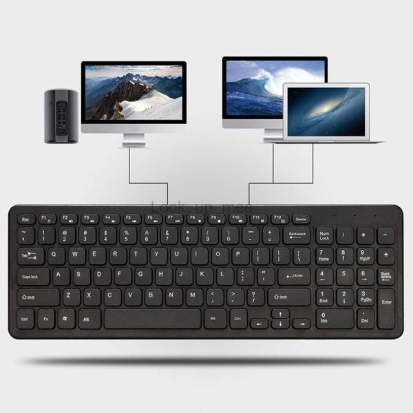 Fil clavier USB confortable clé de chocolat silencieux fil ultra-mince durable clavier d'ordinateur HKD230808