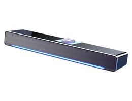 Wired en draadloze luidspreker USB Powered Soundbar voor tv -laptop gaming Home Theatre Surround O System9267494