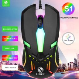 Backlit USB Mouse Wired Mouse Gaming Mouse Notebook Office Luminous Mouse Luminous