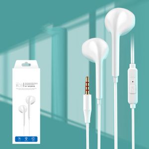 Bedrade mobiele telefoon oortelefoons 3.5mm Universele Smart Call Live Listening Song Tuning In-Ear oordopjes