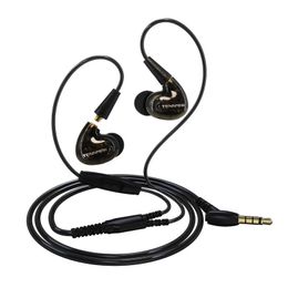 Bedrade oordopjes, Tennmak Pro-oortelefoons met oorhaak, MMCX afneembare kabel, 4 stuurprogramma's, HIFI-geluid, geluidsisolerende, 3,5 mm plug-in oorhoofdtelefoons