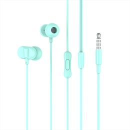 Bedrade oortelefoons 3.5mm in-ear headset voor Samsung Huawei Hoge kwaliteit in Oor HD muziek hoofdtelefoon met kleur doos EP-M3