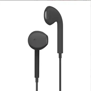 Écouteurs filaires avec microphone Écouteurs 3,5 mm Branchez des écouteurs intra-auriculaires Musique Bouchons d'oreille Casques ergonomiques pour Samsung Xiaomi Smartphones en gros DHL Shipping