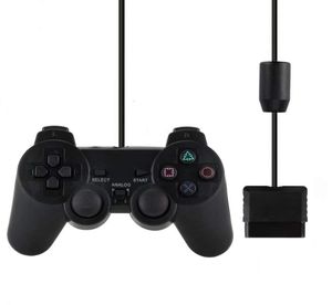 Gamepad con cable para el controlador de Sony PS2 para Mando PS2PS2 Joystick para PlayStation 2 Vibration Shock Joypad Wired Controle6719505