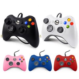 Wired GamePad Joystick Game Controller voor Microsoft Xbox 360 Steam Console PC Windows 7/8/10 met Logo en Retail Packing DHL