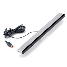 Bedrade infrarood IR Ray Motion Sensor Bar -ontvanger voor Wii en Wii U Console Hoge kwaliteit snel schip