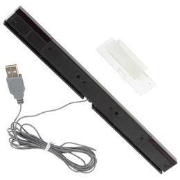 Récepteurs infrarouges filaires, rayon de Signal IR, prise USB, barre de capteur de remplacement pour télécommande Nitendo Wii