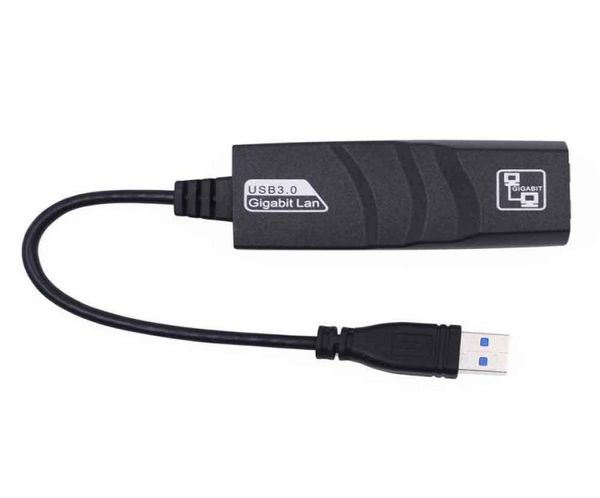 Adaptateur réseau filaire USB 30 à Gigabit Ethernet RJ45 LAN 101001000 MBPS ETHERNET Network Carte pour PC Wholes2698419