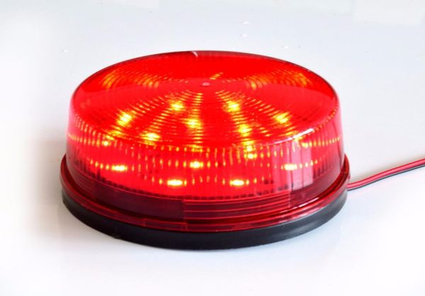 Sirène stroboscopique filaire 12 V 24 V 220 V Signal lumineux d'avertissement Flash sirène lampe LED lampe d'alarme pour systèmes d'alarme sécurité maison 1754173