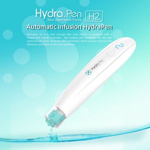 Stylo Hydra sans fil H2 2 en 1, stylo à rouleau Derma, Micro-aiguilletage avec Kit de cartouches, dispositif applicateur automatique de sérum, nouveau