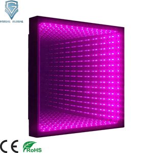 Wireless 3D Infinity LED Mirror Dance Floor